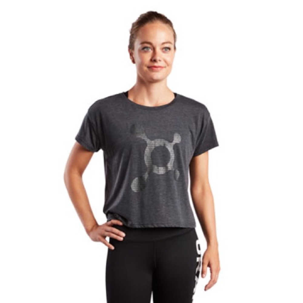 Orangetheory OTF Black Splat Stride Tee - Small